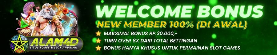 MEMBER BARU BONUS 100%